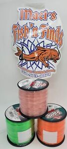 Berkley Trilene Big Game Fishing Line 10 12 15 20 25 30 40 50# Pink Orange Green