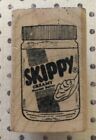 New ListingSKIPPY PEANUT BUTTER-WOOD RUBBER STAMP-FOOD-JUNK JOURNALING-TAGS-UNBRANDED