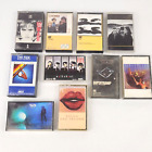 80's Music Cassette Tape Lot of 10 U2, Supertramp, The Fixx, Toto, Yello 1980s