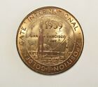 1939 GOLDEN Gate Expo Treasure Island Medal 31mm