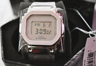 CASIO WOMENS GSHOCK BRUSHED STAINLESS BEZEL/CASE GMS5600SK FASHION WATCH