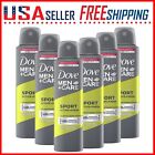 Dove Spray Men+Care Sport Active Fresh Antiperspirant Deodorant 150ml x 6 Pack
