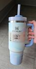 Stanley Cool Serene Brushstrokes 30 Oz Quencher H2.0 Tumbler RARE COLOR NWT