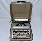 Vintage 1958 Silver Royal Speed King Portable Typewriter with the Case  - Works