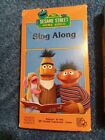 My Sesame Street Home Video Sing Along 1987 VHS Tape with CTW Muppets Song Book
