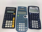 Lot Of 3 Texas Intruments Calculators TI-30SLR+ TI-30XS TI30XIIB TESTED AND WORK
