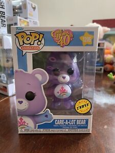 Funko POP! Care Bears 40th Anniversary Care-A-Lot Bear #1205 Chase Vinyl Figure