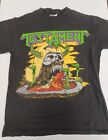 Rare TESTAMENT Live Concert 1991 T-shirt ( Vintage Heavy Metal shirt, Medium )