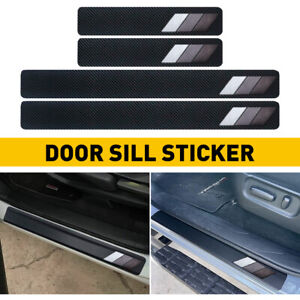 For Toyota Door Car Plate Sill Anti Scratch Scuff Cover Decal Sticker Protector (For: 2022 Kia Rio)