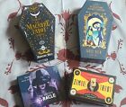 Halloween Tarot Lot 4 Macabre Nightmare Before Xmas Zombie Witches Oracle