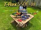 (LOCAL NJ PICK UP ONLY!!)T-Rex 550 E Align 3D Helicopter