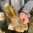 0.88LB Natural Citrine cluster mineral specimen quartz crystal healing