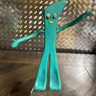 Vtg Gumby Green Figure 80s 90s Prema Toy / Jesco 6” Tall Rubber Bendy Bendable
