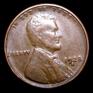 1928-S Lincoln Cent Wheat Penny ---- Nice Coin  ---- #063N
