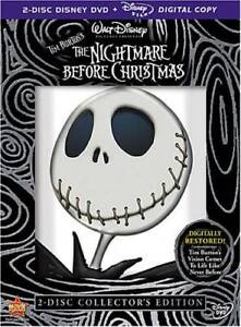 The Nightmare Before Christmas (Two-Disc Collector's Edition) - DVD - VERY GOOD