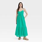 Women's Maxi Sundress - Universal Thread Green L