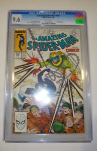 Amazing Spider-Man #299 CGC 9.6 White Pages 1st Venom Cameo McFarlane 1988