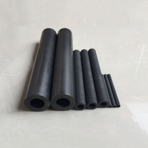 1pcs High Purity Density Graphite Rod Cylinder Tube Graphite tube Blowpipe