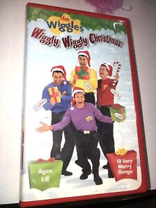 Wiggles, The: Wiggly Wiggly Christmas VHS Tape 2000 Clamshell