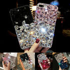 NEW 3D Girly Glitter Bling Crystals Diamonds Sparkly Women Phone Case Cover