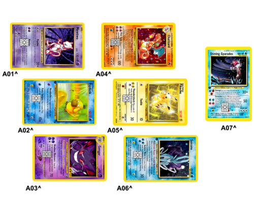 Pokémonster Card Collection Credit Card Skin / Wrap Decal Pre-Cut Sticker
