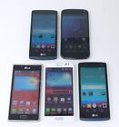 Lot of 5 Working LG Nexus 4 / Tribute 2 / Volt Android Smartphones