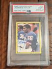 1982 Topps Stickers #92 Lawrence Taylor Rookie PSA 9 RC Auto 10 DNA Signed POP 8