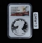 2020 W PROOF SILVER EAGLE NGC PF70 FIRST DAY OF ISSUE EAGLE LABEL