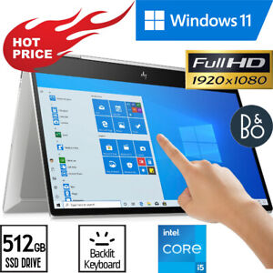 HP ENVY x360 2-in-1 Laptop 15.6 Full-HD Touch Intel Core i5-1240P 512GB SSD 8GB