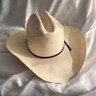 Larry Mahans Milano Woven Cowboy Hat Long Oval Woven 7 1/2 Western