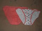 2 Pairs Vintage New JOE BOXER Cotton String Bikini Panties 7