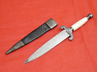 EXCEPTIONAL ANTIQUE SPAIN TOLEDO DAGGER KNIFE FINE DECORATED BLADE sword 1891