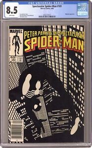 Spectacular Spider-Man Peter Parker #101N CGC 8.5 1985 3932772017