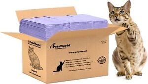 PetsWorld Cat Pad Refills For Breeze Litter System, 16.9x11.4 Inch