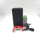 Microsoft Xbox Series X 1TB Video Game Console w/ Red Controller, 5 Games
