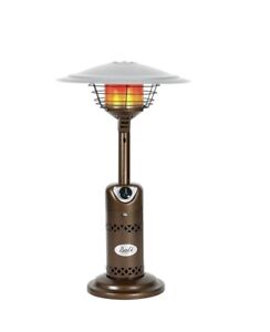 BALI OUTDOORS Portable Patio Heater, Outdoor Propane Table Top Heater, Bronze