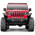 Jeep Wrangler and Gladiator Front Modular Stamped Steel Stubby Bumper (For: Jeep Gladiator)