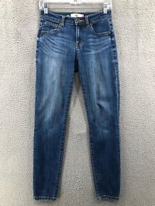 Cabi Curvy Skinny Jeans Women's Size 2 Stretch Dark Wash Blue Denim 8412