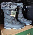 Kamik Momentum 2 Waterproof Snow Boots, Charcoal Women's Size 6 - 3M Thinsulate