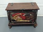 Vtg Mid-Century Hand Carved Wooden Matador Chest / Large Box