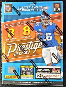 2021 Panini Prestige NFL Football Blaster Box 8 packs, 8 cards per
