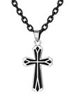 Montana Silversmiths Necklace Mens Deep Devotion Cross 27