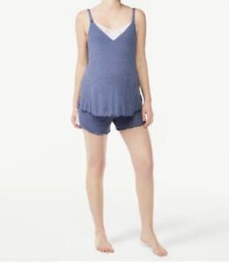 Joyspun Nursing Camisole And Shorts Pajama Set Size Large-XL NWT Polka Dot NWT