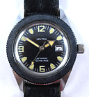 Vintage Kelton 60M Waterproof Skin Diver Manual Wind Wrist Watch Runs lot.20