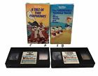 New ListingDisney Vintage VHS Lot:Tale of Two Chipmunks & The Unsinkable Donald Duck Tested