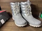 Cougar Cardiff Waterproof Insulated Winter Boots Silver Women's 8W New