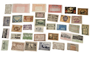Mostly Vintage Pre WWII Austrian Banknote & Notgeld Lot - 34 Pieces