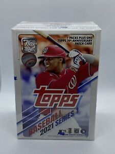 2021 Topps Series 1 Baseball Retail Blaster Box Relic Sealed Patch Card Sold Out
