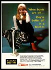 1968 Garcia Ski Corporation Teaneck New Jersey Allsop Boot-In Boot Tree Print Ad