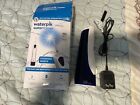 Waterpik Cordless Rechargeable Water Flosser, WP-360, White/Blue
